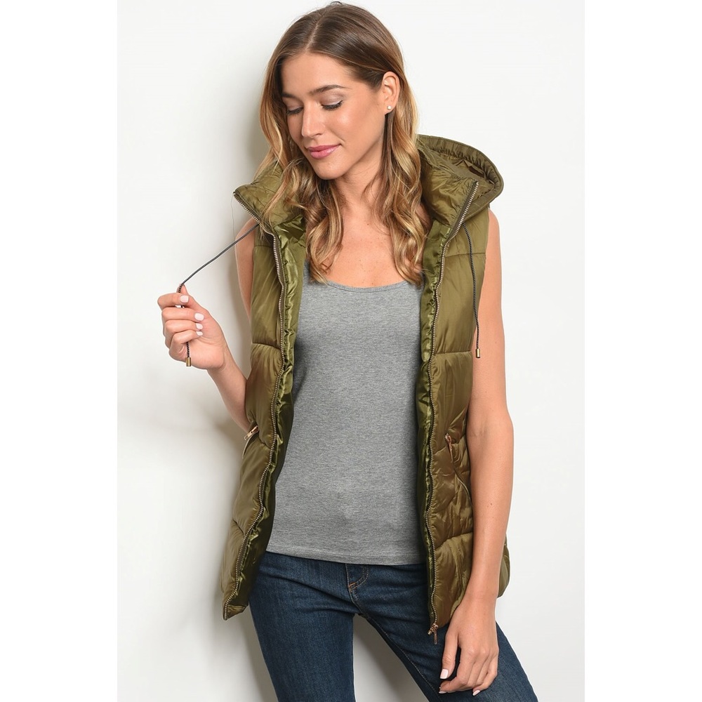 🎀 HOODED VEST 🎀